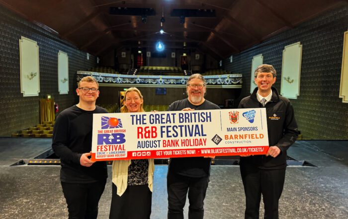 Barnfield Construction Limited have continued their support for Colne’s Great British Rhythm & Blues Festival by being named as main sponsors once again for what is one of Lancashire’s flagship events. The North West based contractors, developers and investors, have been financial supporters of the festival for several years, and were proud sponsors of the highly successful event in 2023, which saw over 25,000 people visit Colne over the August Bank Holiday weekend. Returning this year from 23rd-25th August, Colne Town Council in association with the Colne Blues Society are finalising plans for the 2024 festival, with the very best blues artists in the UK right now, as well as some exceptionally talented local musicians performing across three days at the Pendle Hippodrome, The Exchange Project Stage and new for this year, The Little Theatre Acoustic Stage. Full festival tickets are priced at just £110, working out at just over £2 per band over the weekend, while individual day tickets are also available, alongside camping tickets. Early bird tickets have already sold out for this year’s event, with two of the headliners having already been announced, including multi-award winning guitarist Dom Martin and Kyla Brox, described as “the finest female blues singer of her generation”. Keep an eye on the Great British R&B Festival social media channels and website for further announcements. Festival tickets and camping tickets can be purchased here: https://www.bluesfestival.co.uk/tickets/ Alongside the three main venues, Colne Blues Society will also be programming the Official Fringe Festival which will see acts performing at pubs, clubs and venues across five days, all of which are free to attend. Nathan Cutler, Colne Town Council’s Events Officer, said: “We are excited to announce that Barnfield Construction are continuing their incredible support for The Great British Rhythm & Blues Festival by being main sponsors once again for the 2024 event. “Their backing and support has been hugely important for this festival over the years and will be instrumental as we look to deliver another spectacular event in August.” Jonathan Nixon, Estimator at Barnfield Construction, commented: “We are extremely proud to be supporting our local area and community for yet another year as main sponsors of this flagship event. “Being based in Pendle, the festival is very well attended by many members of the Barnfield team, and it is great to see so many people coming together to celebrate live music and the town of Colne.” Simon Shackleton, Festival Coordinator at Colne Blues Society, added: “It is great to be officially launching the 2024 festival alongside our valued sponsors Barnfield Construction. “We are busy working on finalising what is an exciting line-up for 2024, with some great surprises along the way. Stay tuned for those!” Based in the North West of England, Barnfield Group Ltd are contractors, developers and investors active on over 30 sites throughout the UK, predominantly in the North West of England. The organisation is a market leader in its field, with an excellent track record in almost every sector of the industry. The business is based on developing successful partnerships, ensuring all development and construction projects are completed to a high standard so that repeat business is secured. Barnfield Group Ltd employs around 170 staff and is the parent company behind a number of subsidiary companies including Barnfield Construction, Barnfield Developments and Barnfield Homes. You can learn more about Barnfield Construction Ltd on their website: www.barnfieldconstruction.co.uk