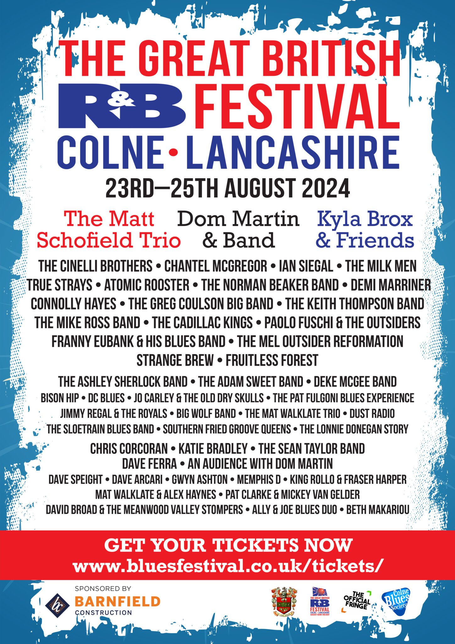 Excitement builds as line up announced for 2024 Great British R&B